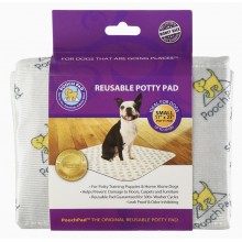 PoochPad Interlocking Reusable Dog Potty Pad Small, White 